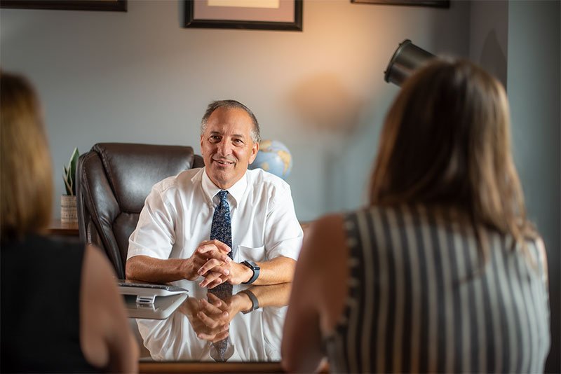 Bruce Entelisano with Clients